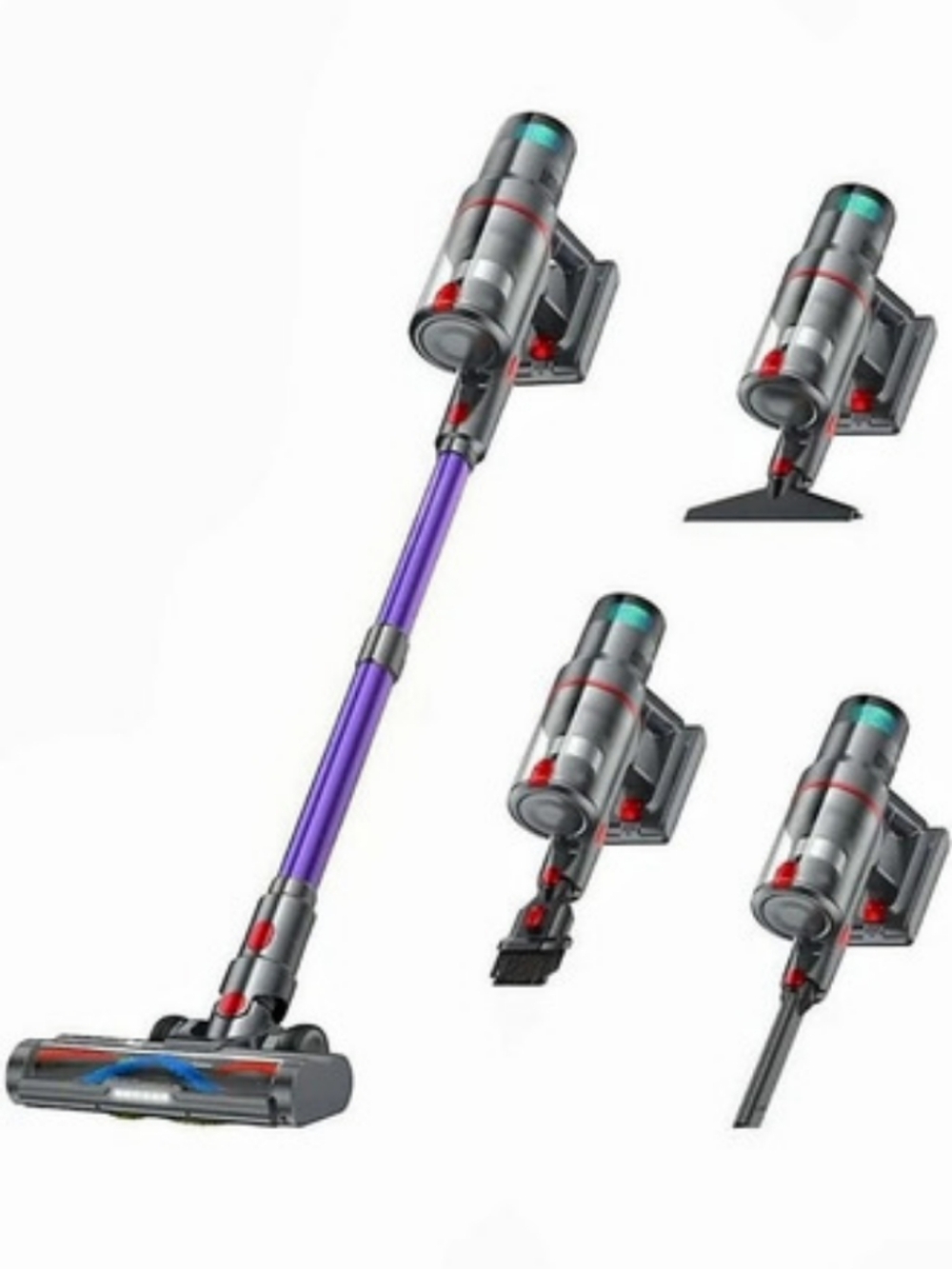 Oryzom Cordless Vacuum V1 Ultra Gray & Purple